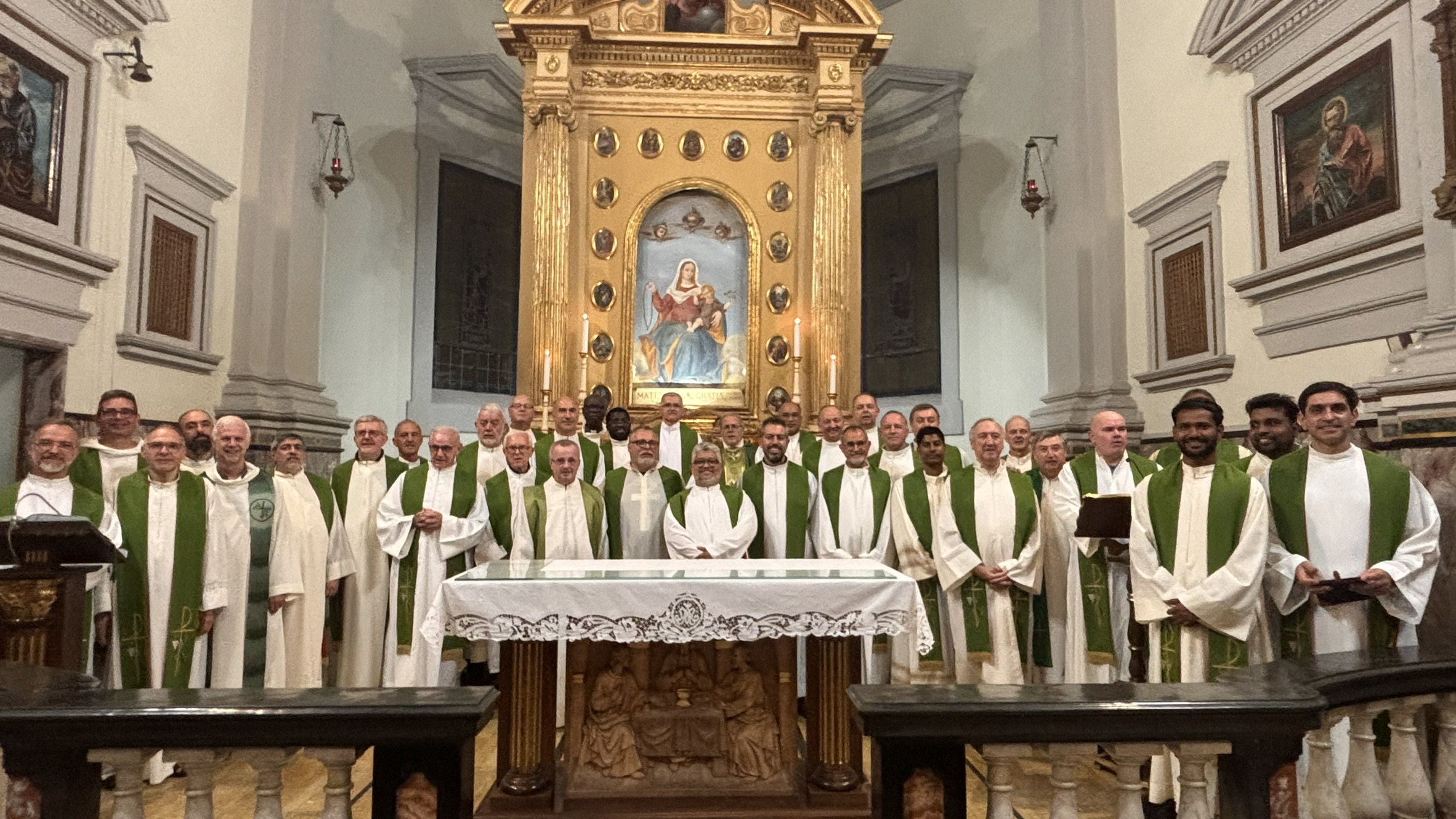 AL SANTUARIO DI CASEI GEROLA I SACERDOTI ORIONINI IN PELLEGRINAGGIO PER ONORARE MARIA