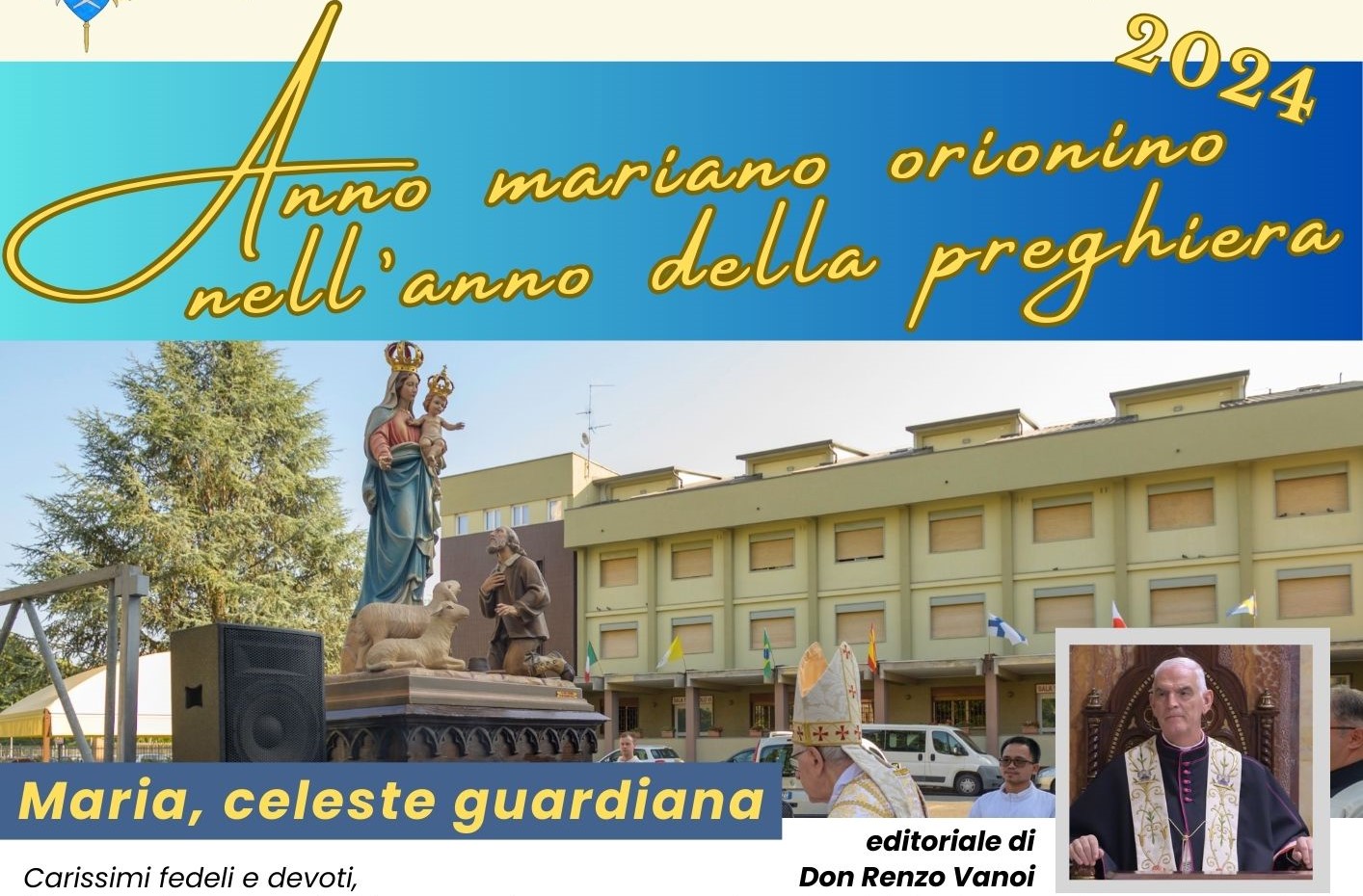 Tortona (Santuario): Agosto 2024_FOGLIETTO MENSILE dell’Anno Mariano-Orionino nell’anno della preghiera