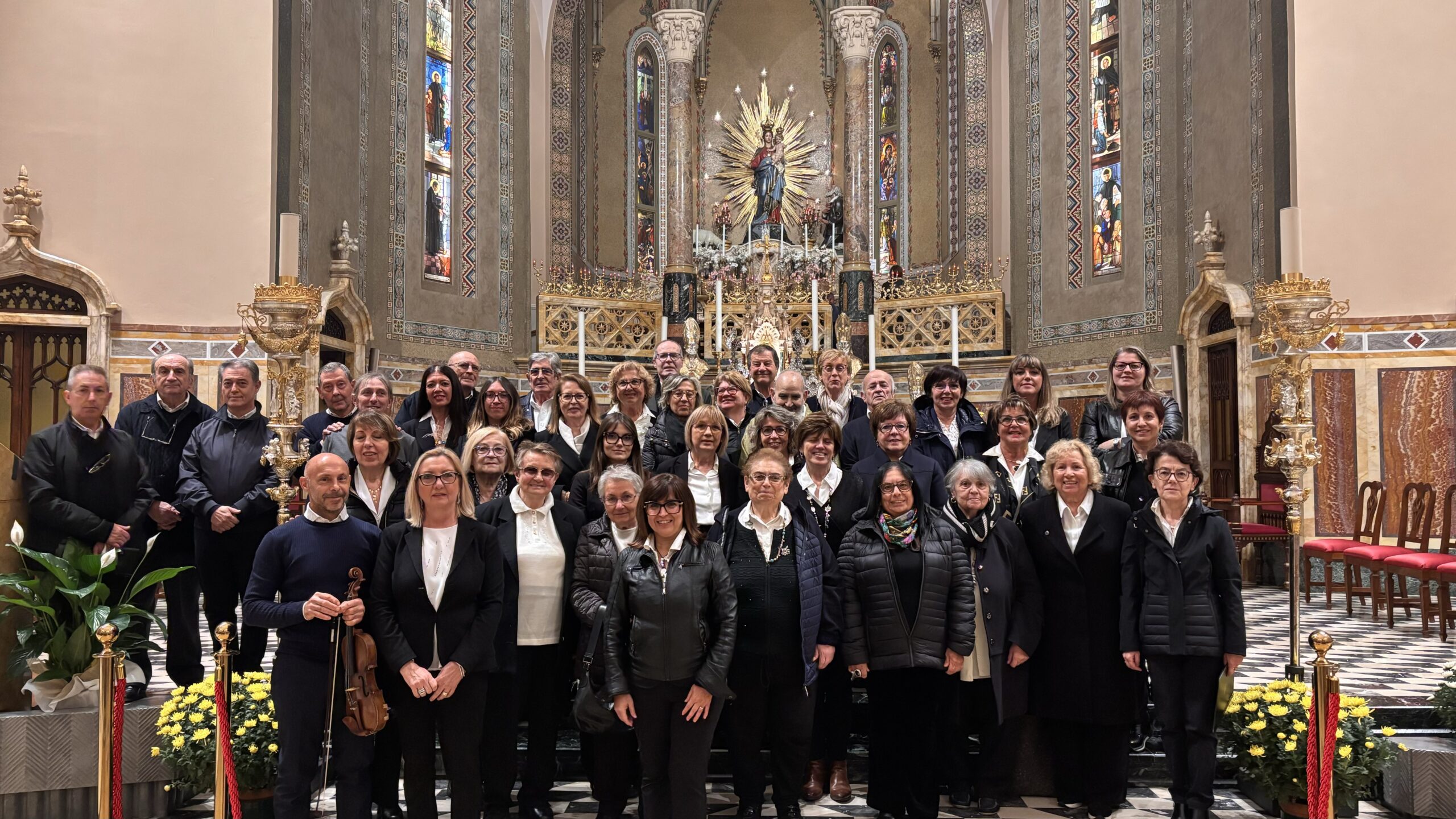 I CORI DI PIEVE DEL CAIRO E CASTELNUOVO SCRIVIA IN SANTUARIO